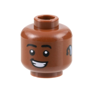 LEGO® Mini-Figurine Tête Homme Avec Oreillette (6L)