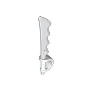 LEGO® Minifigure Weapon Sword Cutlass Serrated