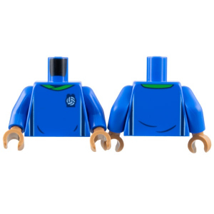 LEGO® Mini-Figurine Torse Football Mains Nougat Foncé (6N)