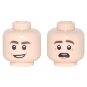 LEGO® Mini-Figurine Tête Deux Expressions (8J)