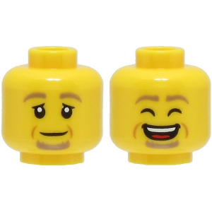 LEGO® Minifigure Head Dual Sided