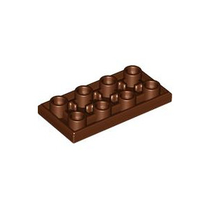 LEGO® Plate Lisse 2x4 inversée Avec 8 Tenons Creux