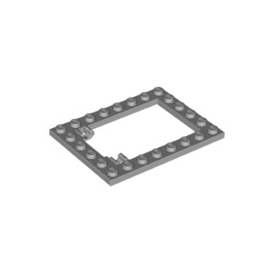 LEGO® Plate Modified 6x8 Trap Door Frame Horizontal