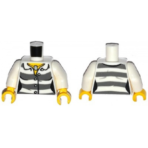 LEGO® Mini-Figurine Torse Prisonnière (2C)