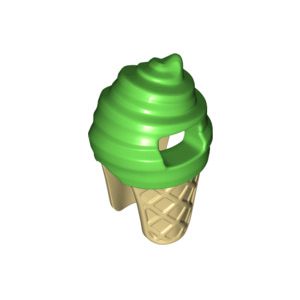 LEGO® Minifigure Headgear Head Cover Costume Ice Cream