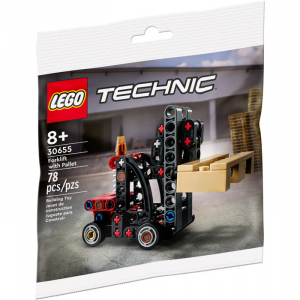 LEGO® Forklift with Pallet Polybag