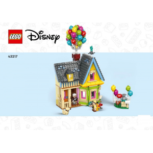 LEGO® Notice - Papier Set 43217 Disney La Haut