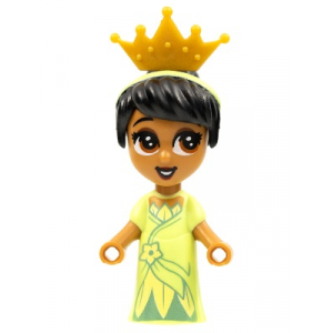 LEGO® Minifigure Tiana with Crown Micro Doll
