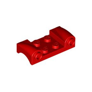 LEGO® Vehicle Mudgaurd 2x4 with Headlights and Curved Fender