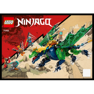 LEGO® Notice - Papier Set 71766 Ninjago