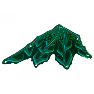 LEGO® Cloth Wing Dragon Left Sand Green Ribs