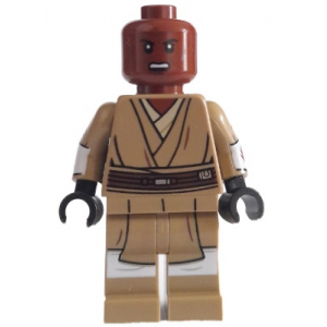 LEGO® Mace Windu Dark Tan Legs Open Mouth