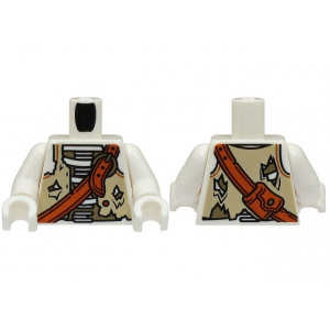 LEGO® Mini-Figurine Torse Avec Gilet En Lambeaux
