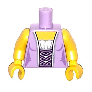 LEGO® Mini-Figurine Torse Femme Avec Corset