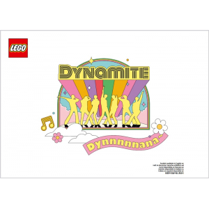 LEGO® Notice - Papier Set 21339 Bts Dynamite