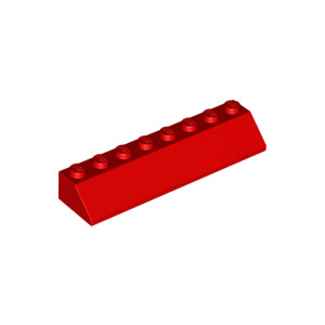 LEGO® Tuile 2x8 avec une Inclinaison de 45°