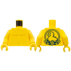LEGO® Minifigure Torso Bare Chest Duckling Tattoo