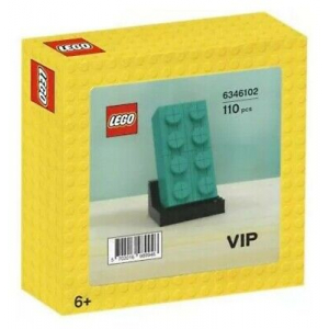 LEGO® Set Buildable 2x4 Dark Turquoise Brick