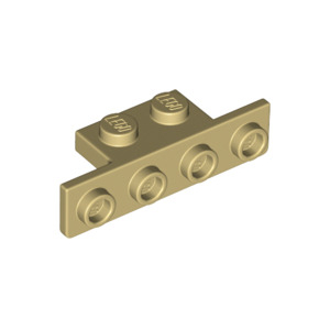 LEGO® Bracket 1x2 - 1x4 with Two Rounded Corners at the Bott