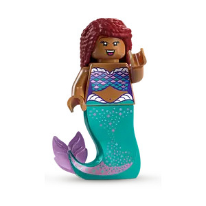 LEGO® Minifigure Disney Ariel Dark Red Hair