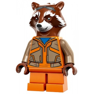LEGO® Rocket Raccoon Orange and Dark