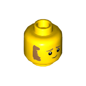 LEGO® Minifigure Head Sideburns