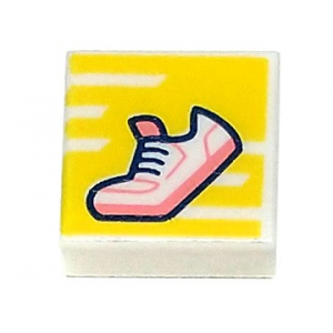 LEGO® Tile 1x1 with Groove with Shoe