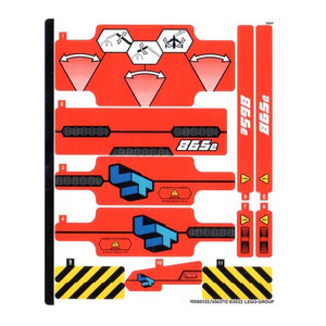 LEGO® Autocollant - Stickers Set 72144 Technic