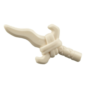 LEGO® Accessoire Mini-Figurine Arme - Couteau Os