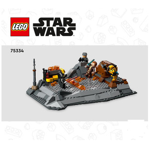 LEGO® Notice - Papier Set 75334 - Star Wars