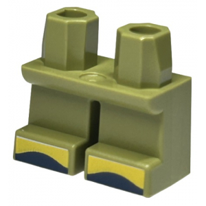 LEGO® Mini-Figurine Jambes courtes Fixe avec chaussure (C42)