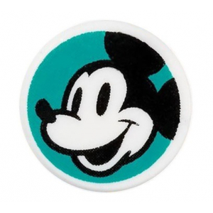 LEGO® Plate Lisse 1x1 Imprimée Mickey Mouse