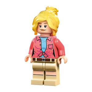 LEGO® Minifigure Dr Ellie Sattler Coral Shirt