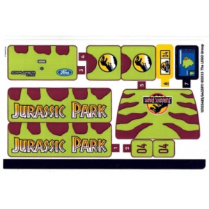 LEGO® Autocollant - Stickers Set 76959 Jurassic World