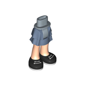 LEGO® Mini Doll Hips and Skirt Layered Light Nougat