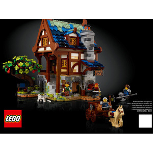 LEGO® Notice - Papier Set 21325 Le Forgeron Médieval