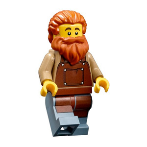 LEGO® Blacksmith Male Reddish Brown Apron