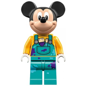 LEGO® Minifigure Mickey Mouse Dark Turquoise Overalls