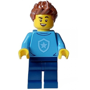 LEGO® Mini-Figurine Homme Police Tenue Entrainement