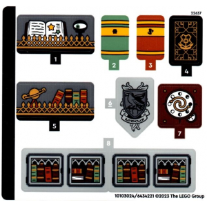 LEGO® Sticker Sheet for Set 76411