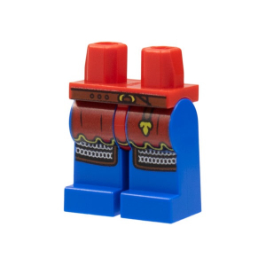 LEGO® Hips and Blue Legs with Red Surcoat