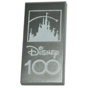 LEGO® Plate Lisse 2x4 Imprimée Disney Anniversaire 100 Ans