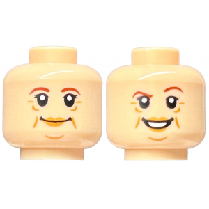 LEGO® Minifigure Head Dual Sided Female