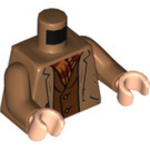 LEGO® Mini-Figurine Torse Costume Gryffondor (2Z)