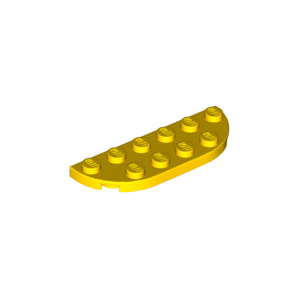 LEGO® Plate 2x6 Demi-Cercle