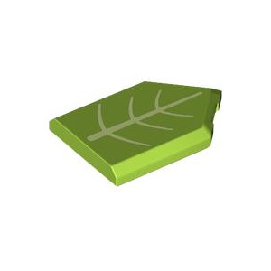 LEGO® Plate Lisse 2x3 Imprimée Plante Nervure Feuille