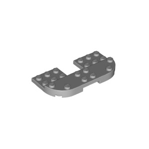 LEGO® Plate 4x8x2/3 - 1/2 Cercle