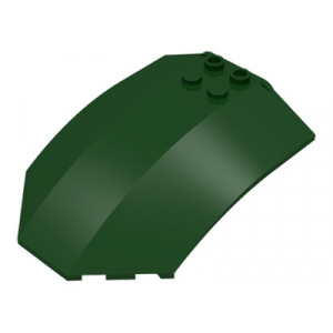 LEGO® Windscreen 8x6x2 Curved