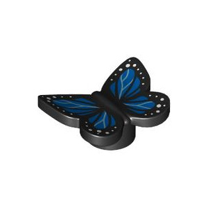 LEGO® Butterfly with Stud Holder with Blue Wings