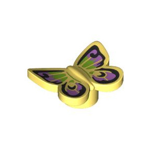 LEGO® Butterfly with Stud Holder with Black